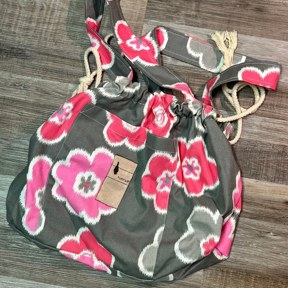 Flipped Bird reversable tote bag